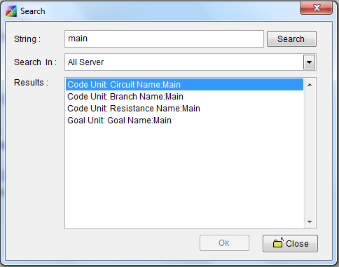 Search Server Units
